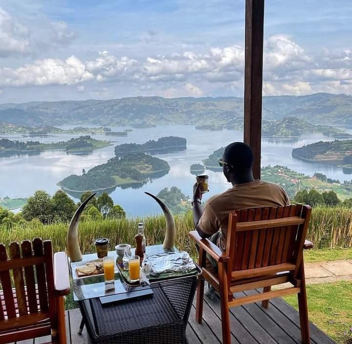 Arcadia lodge on Lake Bunyonyi